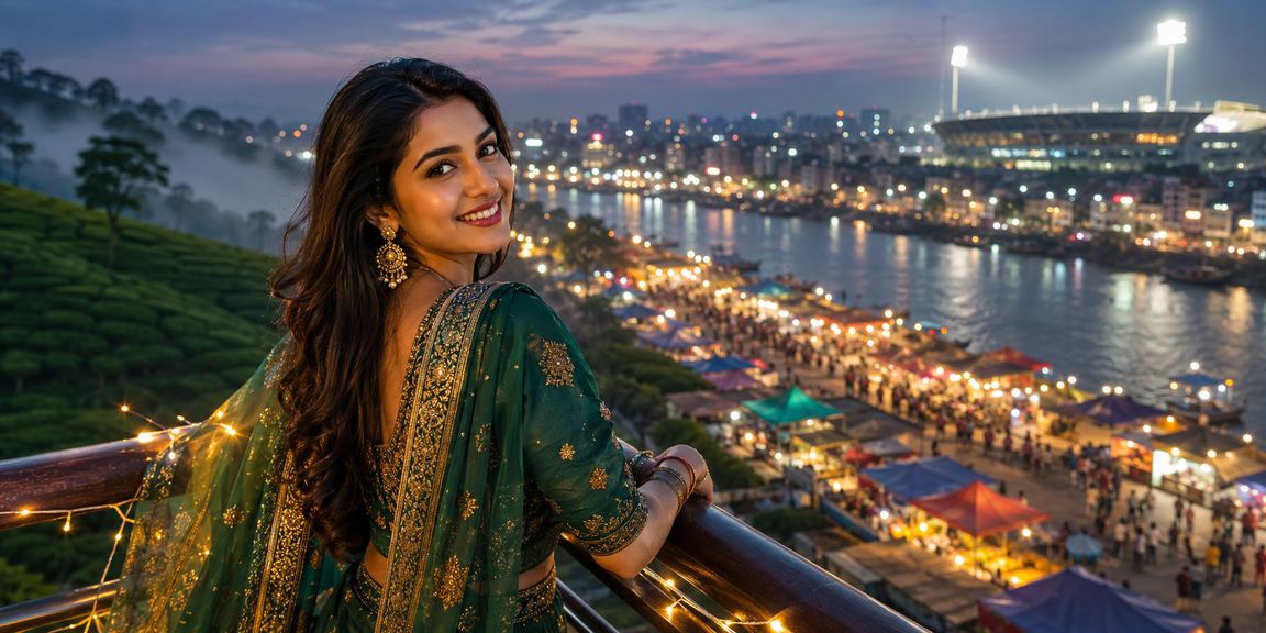 বরিশালে চা বাগানে ক্রিকেট বেটিং অনুভব
